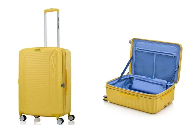 來自American Tourister Robotech系列以可擴充行李箱為亮點,其中最吸睛的就是2:8箱體設計。這個配置大幅提升收納彈性,能更有效利用空間,在打包時不再被侷限。