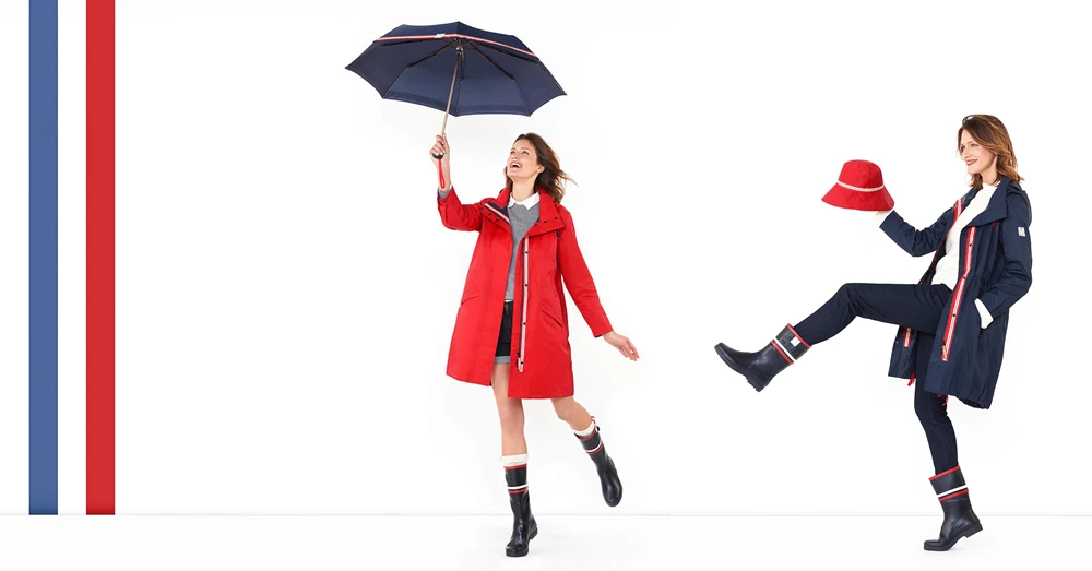 跟狼狽的雨天造型說掰掰，就算下雨也一樣要優雅登場！