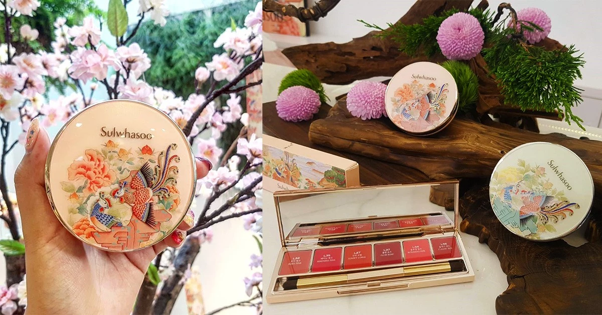 《雪花秀》七夕限定像珍藏品!鳳凰、花鳥國畫包裝,仙得像宮裡娘娘在用的