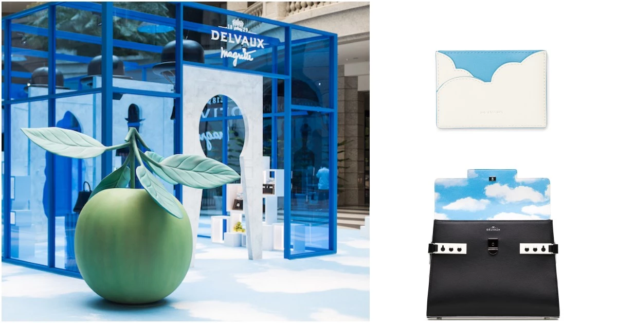 愛麗絲夢遊仙境場景現身?Delvaux 聯名包展現場每個角落都是IG打卡點