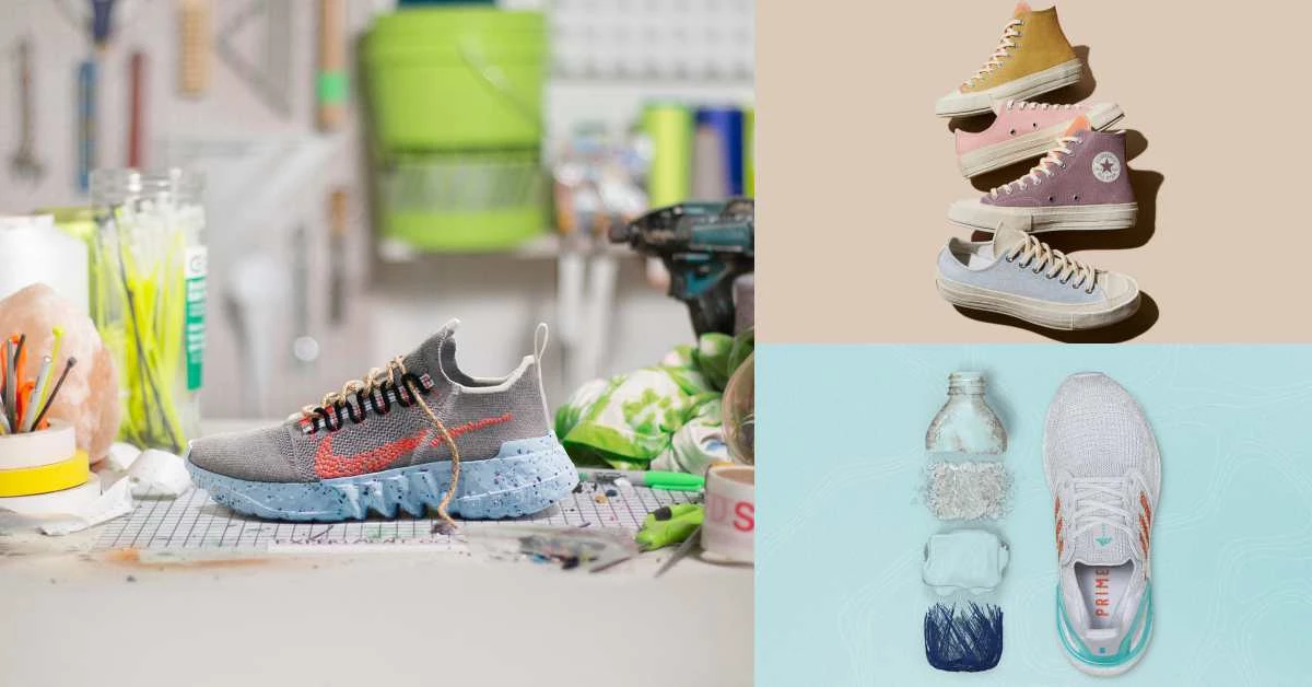 運動品牌掀起「垃圾時尚」!看Nike、Converse、adidas到Asics怎麼讓回收物變時髦鞋款!
