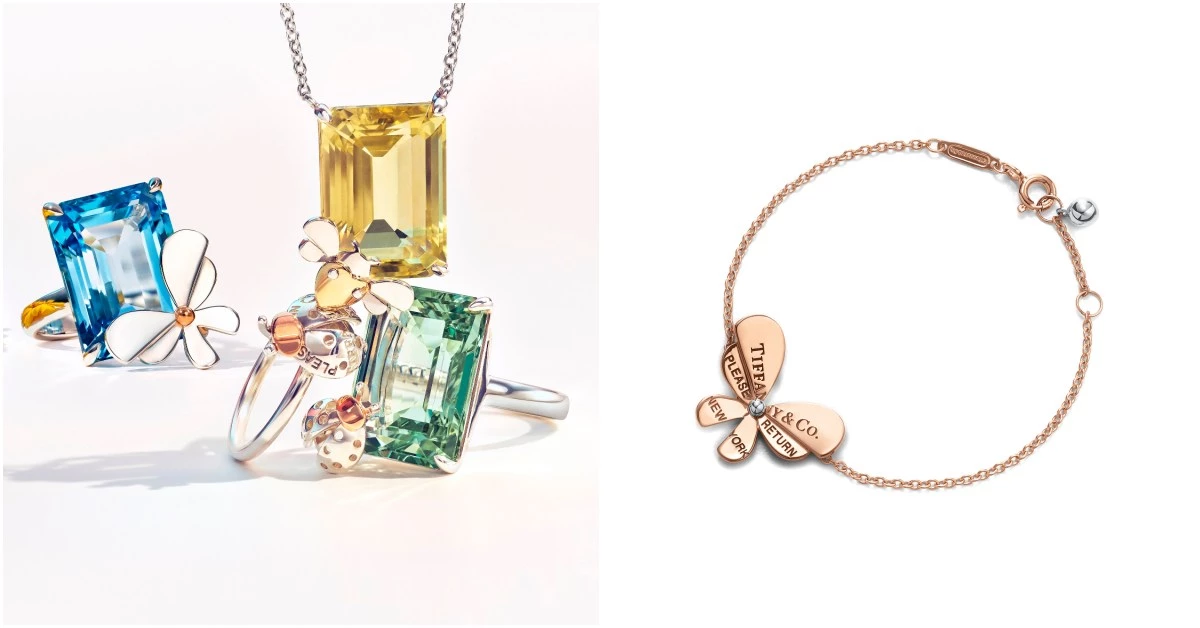 Tiffany 初心者這樣買!一萬五就能入門的超美彩色珠寶、昆蟲造型飾品