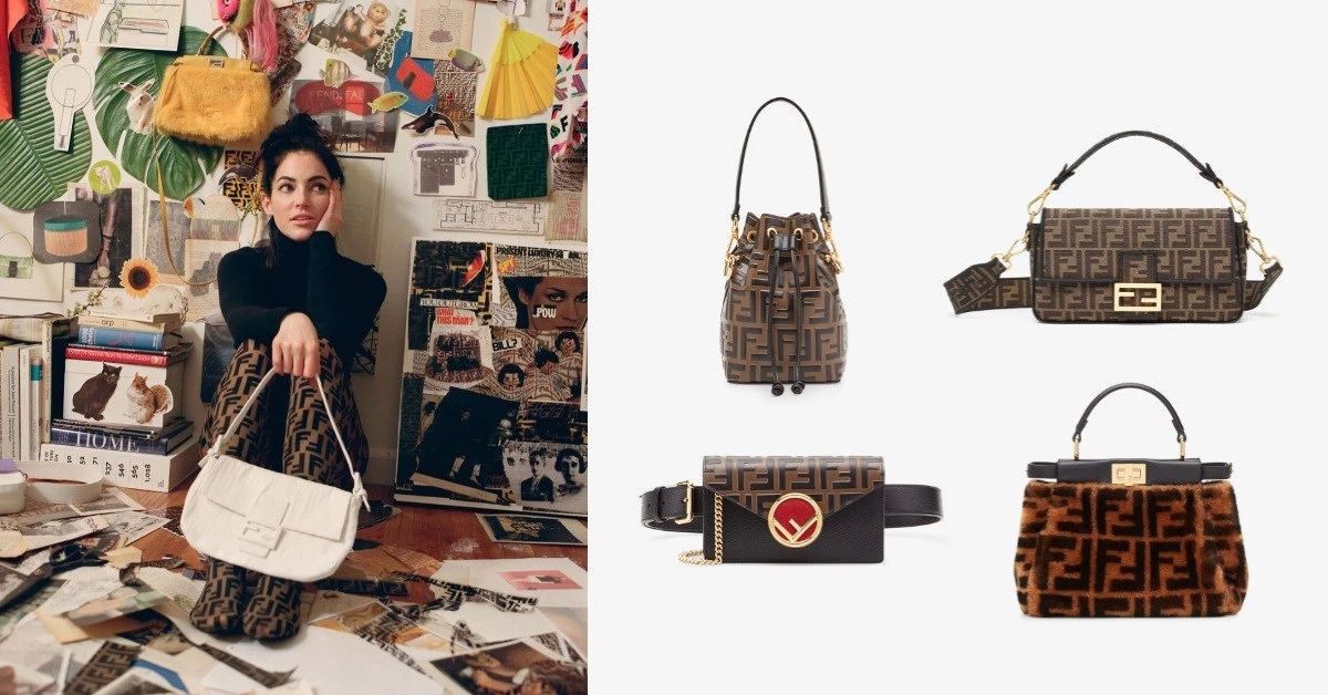 Fendi台灣線上購物推薦Top7!Baguette 、Peekaboo、Kan U...經典老花包保值年年漲!