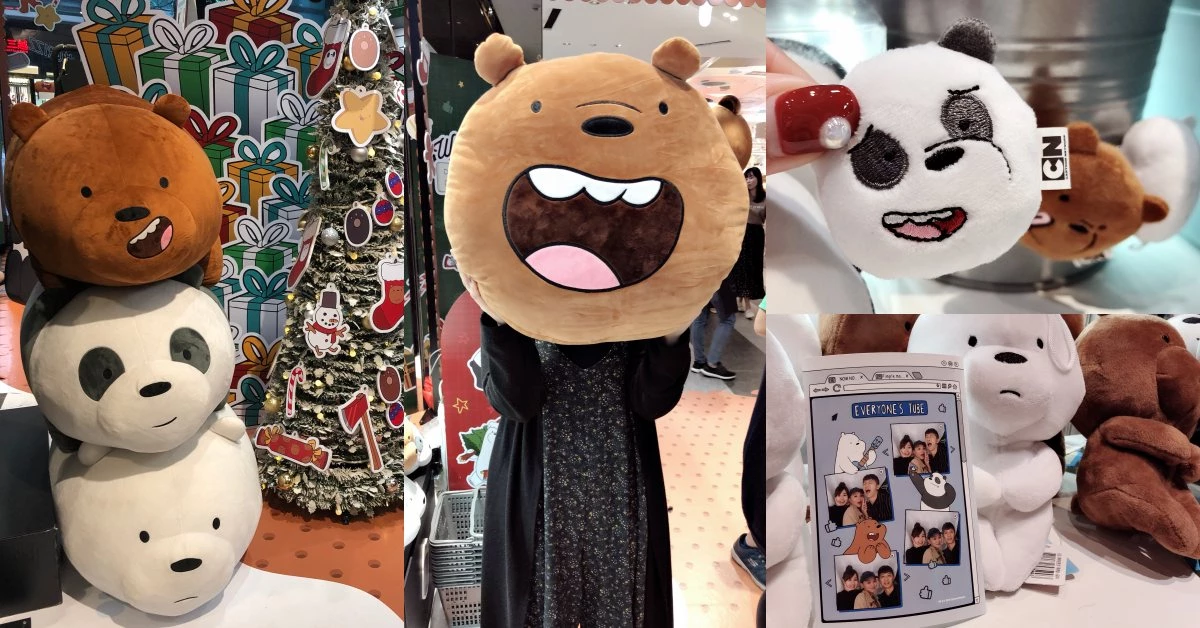 《熊熊遇見你》快閃店超萌登場!超大柔軟抱枕、肥滋滋玩偶,「聖誕周邊」只有這裡買到!
