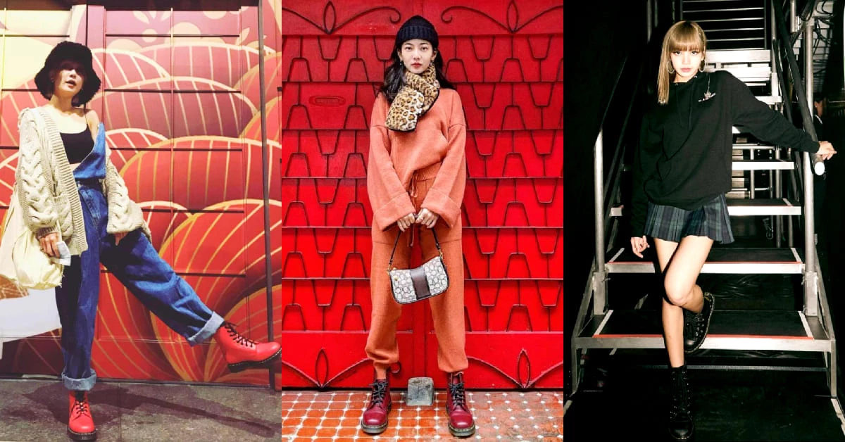 馬丁靴穿搭推薦Top5！BLACKPINK Lisa、宣美、許路兒…女星都愛，「這樣穿」視覺秒長高10公分