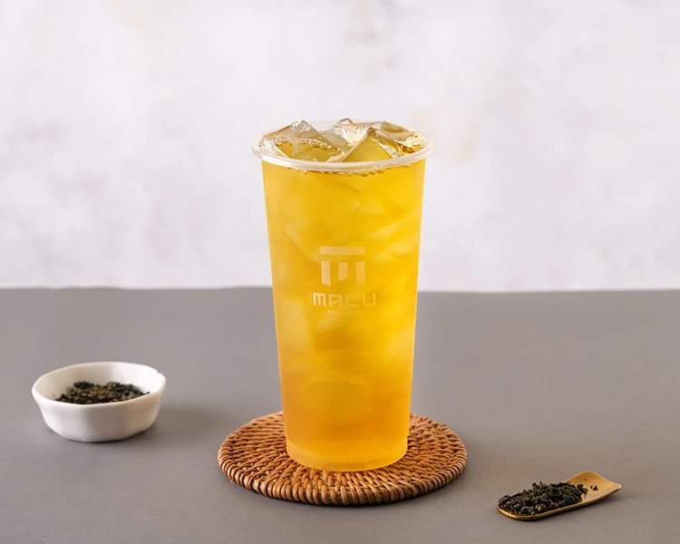 2025麻古茶坊熱門飲品Top3.高山金萱茶嚴選台灣高山完整茶葉，不用茶末、不取碎茶，只為保留最純粹的風味。