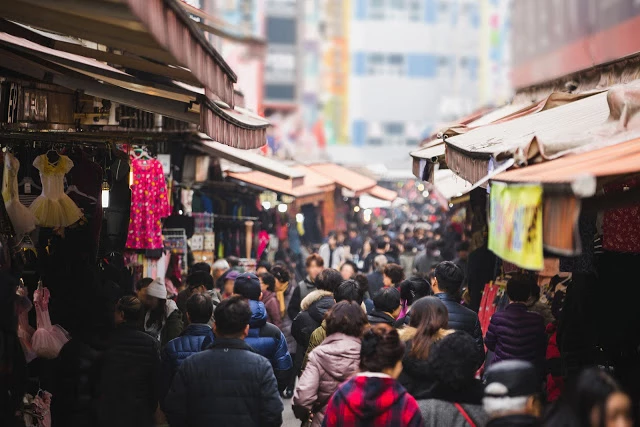 韓國釜山國際市場