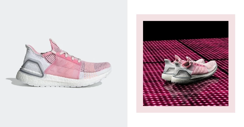 粉紅控注意!adidas Ultraboost推櫻花粉配色,能跟男友穿情侶鞋啦!