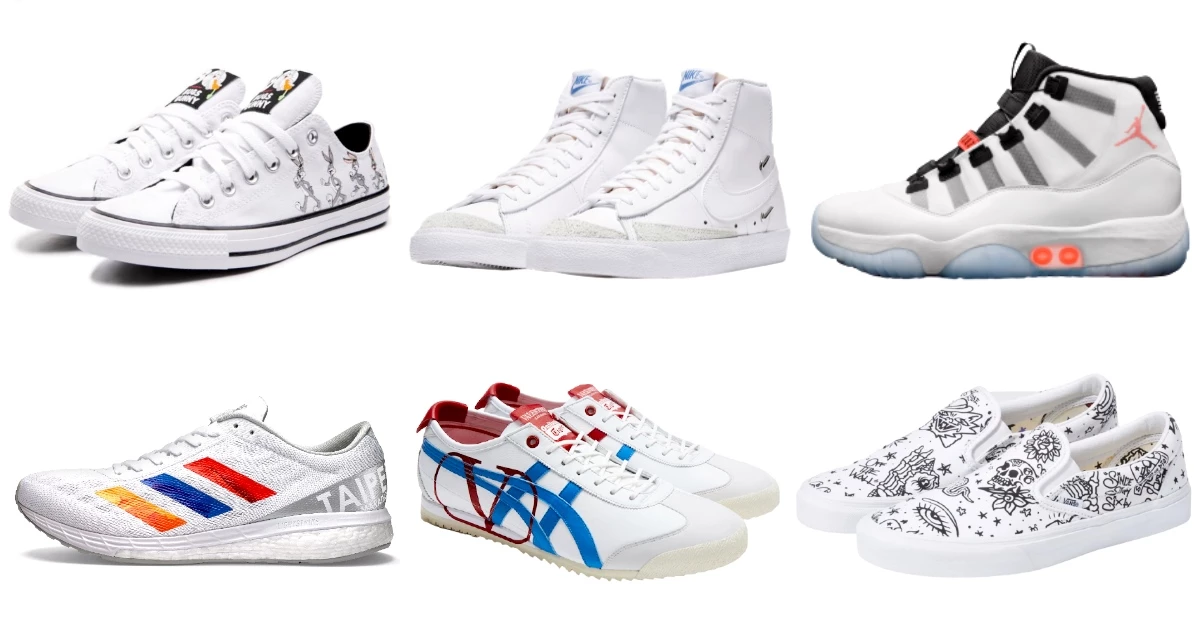 2020小白鞋推薦這10雙！Nike、Converse、Vans...休閒、正裝都百搭！