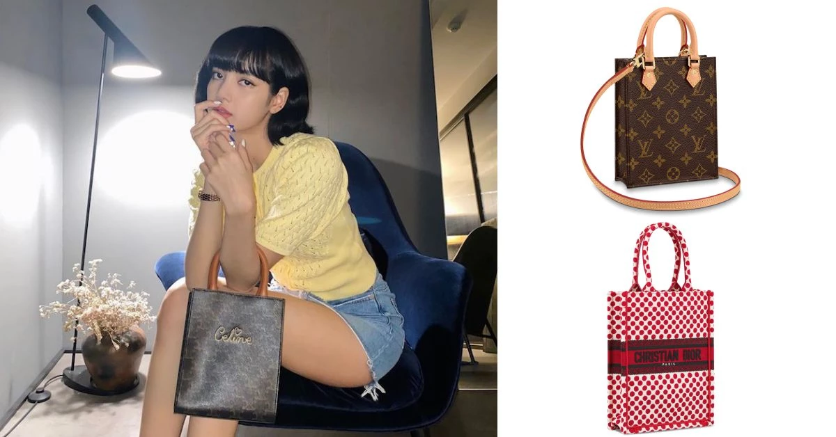 LV、Dior到Celine都搶推!連BLACKPINK的Lisa都擋不住「迷你托特包」風潮妳跟上了嗎?
