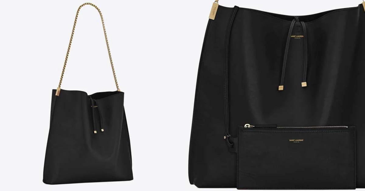 YSL跟logo說再見?全新鏈帶托特包Suzanna Hobo,拿了它妳就是最時髦OL!