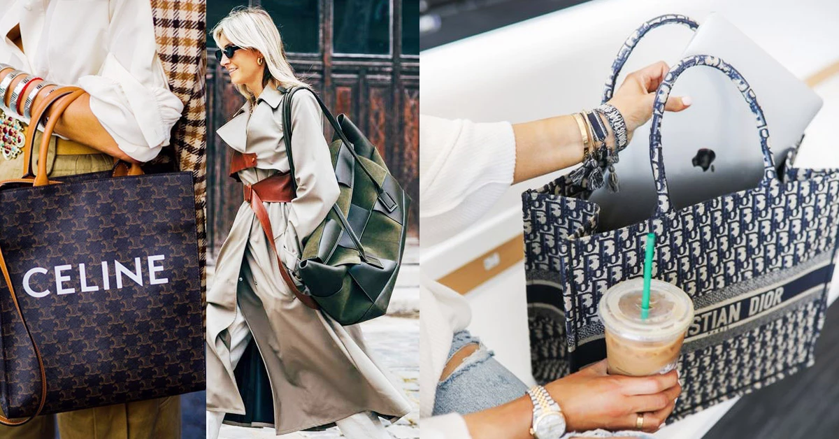 2020「托特包」Top 5新款推薦!LV、Dior、BV...尺寸要大還要好看!