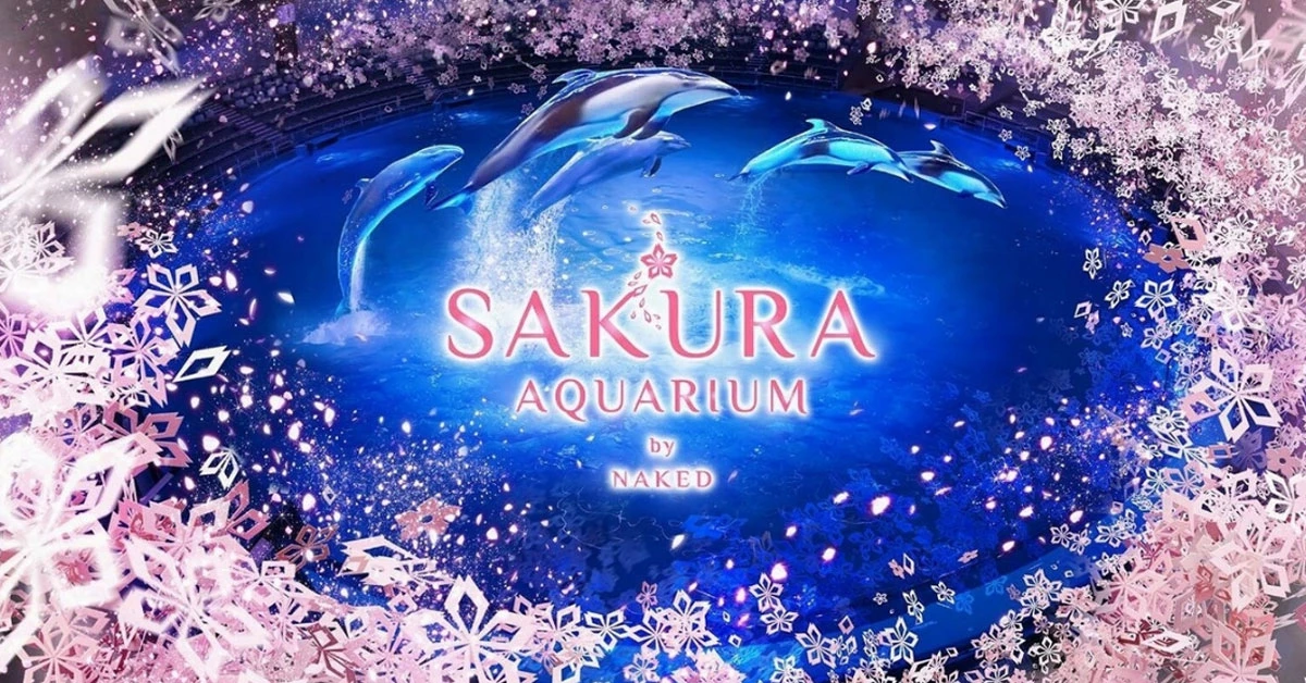 水族館有滿滿的櫻花！東京期間限定「SAKURA AQUARIUM by NAKED」體驗春季之美～
