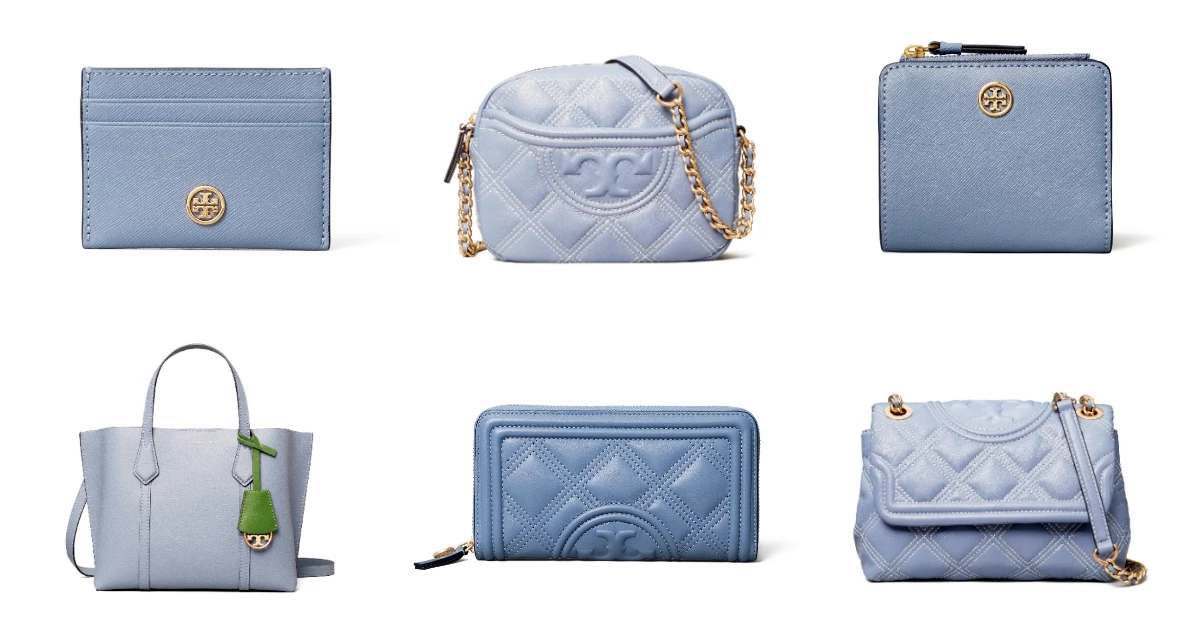 高CP、小資女無痛入手!精選9款Tory Burch「粉霧藍」夢幻仙女包,最便宜3000元有找!