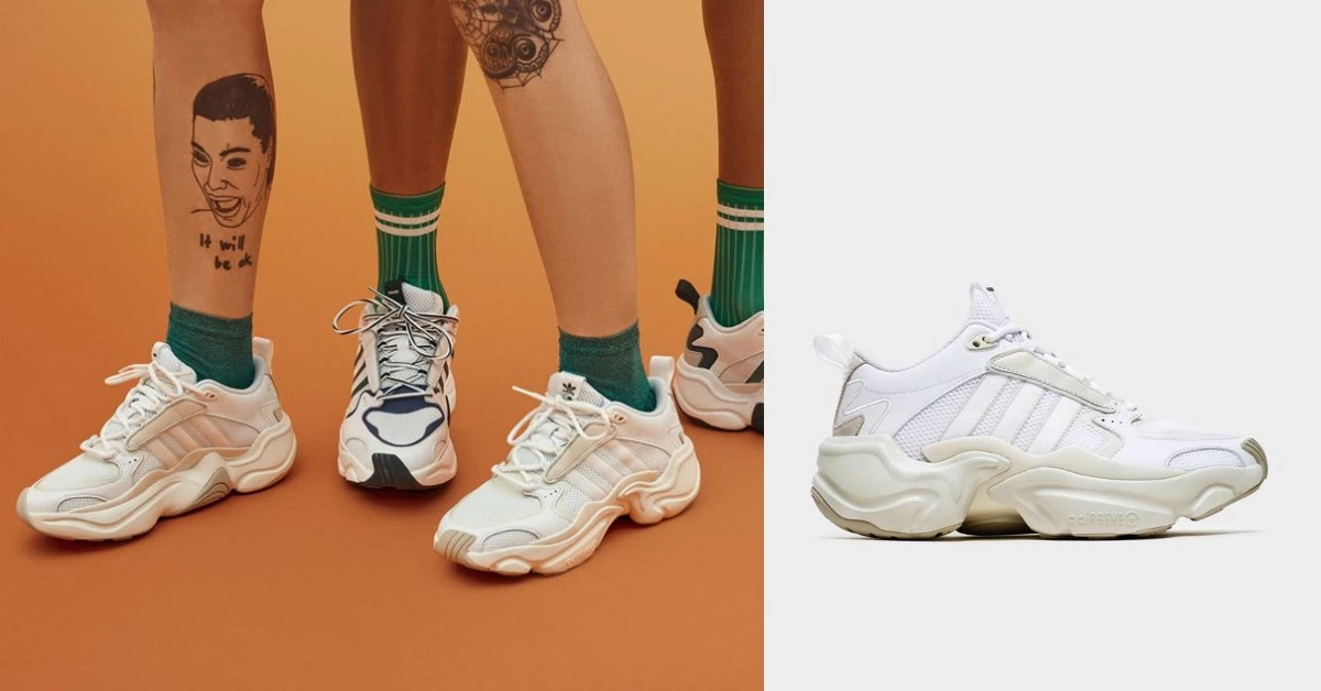 鞋櫃裡就缺這雙！「老爹鞋」搭上奶茶色風潮，adidas又來搶荷包了
