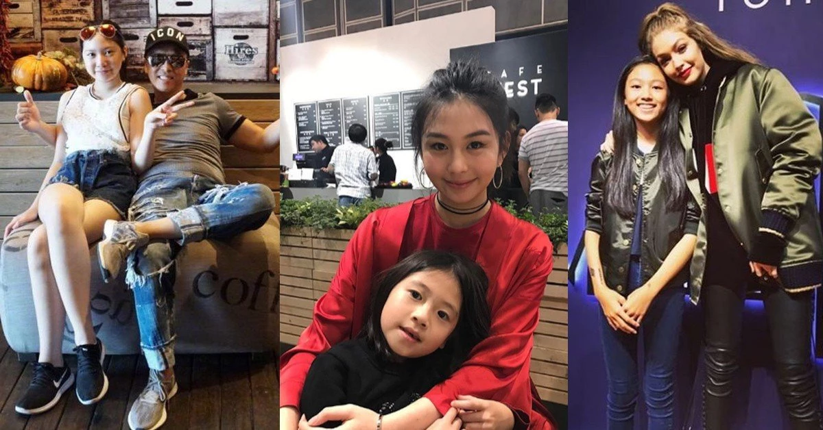 誰是最美港星二代,任達華、甄子丹還是邱淑貞的女兒最美?