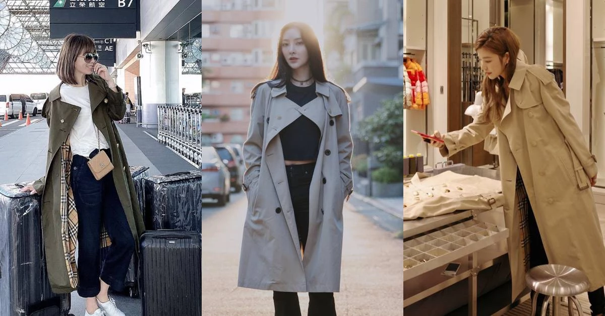 2019秋冬外套怎麼挑?從許路兒、吳速玲及Melody全都換上這件Burberry經典風衣!