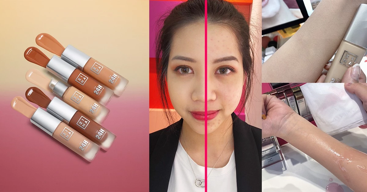 Dcard網友激推粉底是它?3INA全新超強粉底,妝效一抹像修片痘疤、毛孔瞬間隱形!