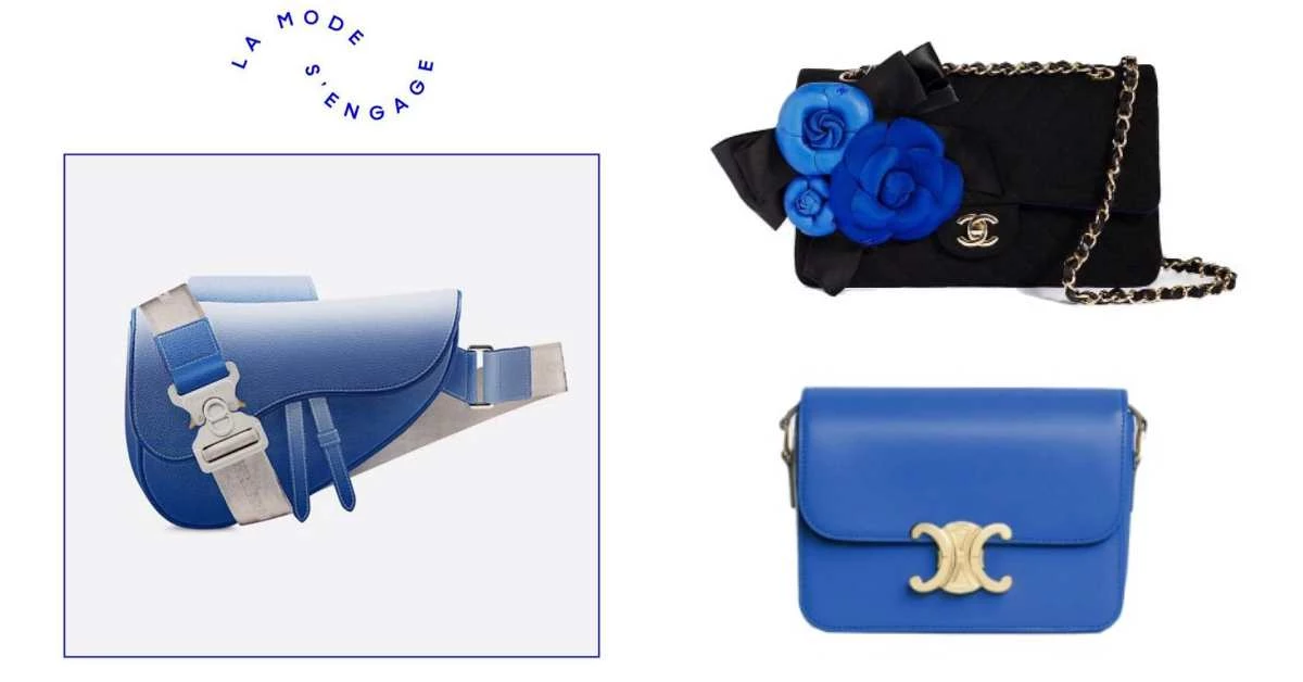 Chanel、Celine、Dior、LV 到 Loewe,80個品牌為抗疫聯名推出「經典藍」單品!