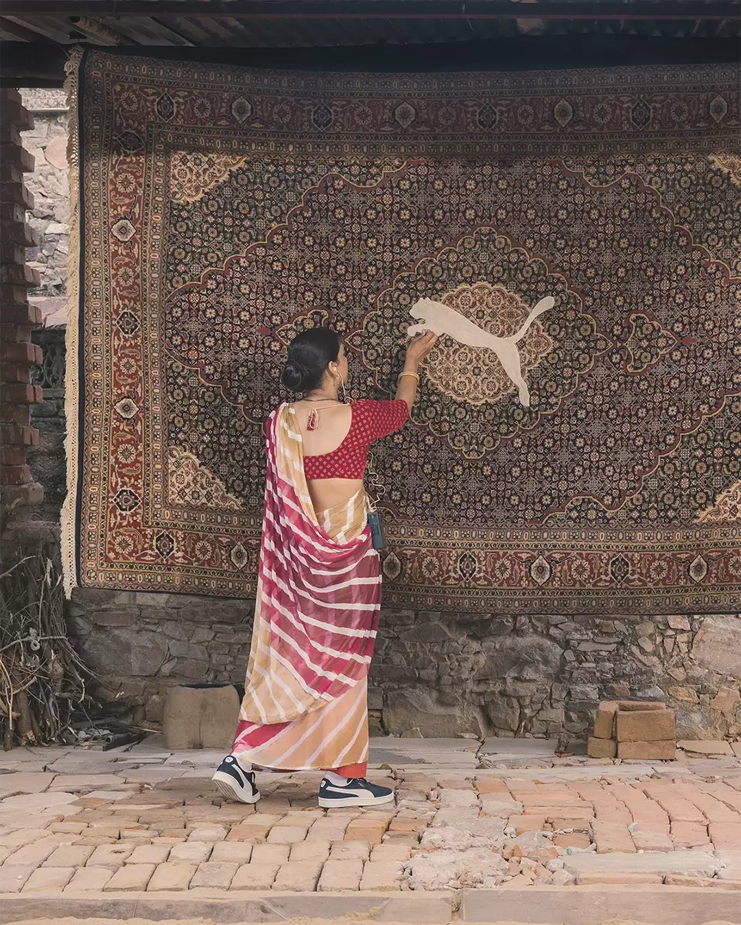 Puma聯名Jaipur Rugs亮點2：女力經濟的硬底子