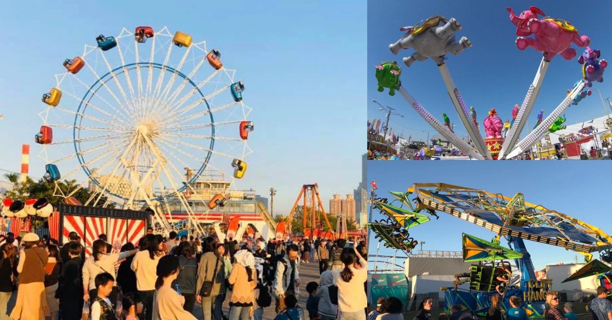 桃園再添超火地標！歐美主題遊樂園「JETS嘉年華」9月進駐，大型遊樂設施、美食市集讓你一天都玩不夠！