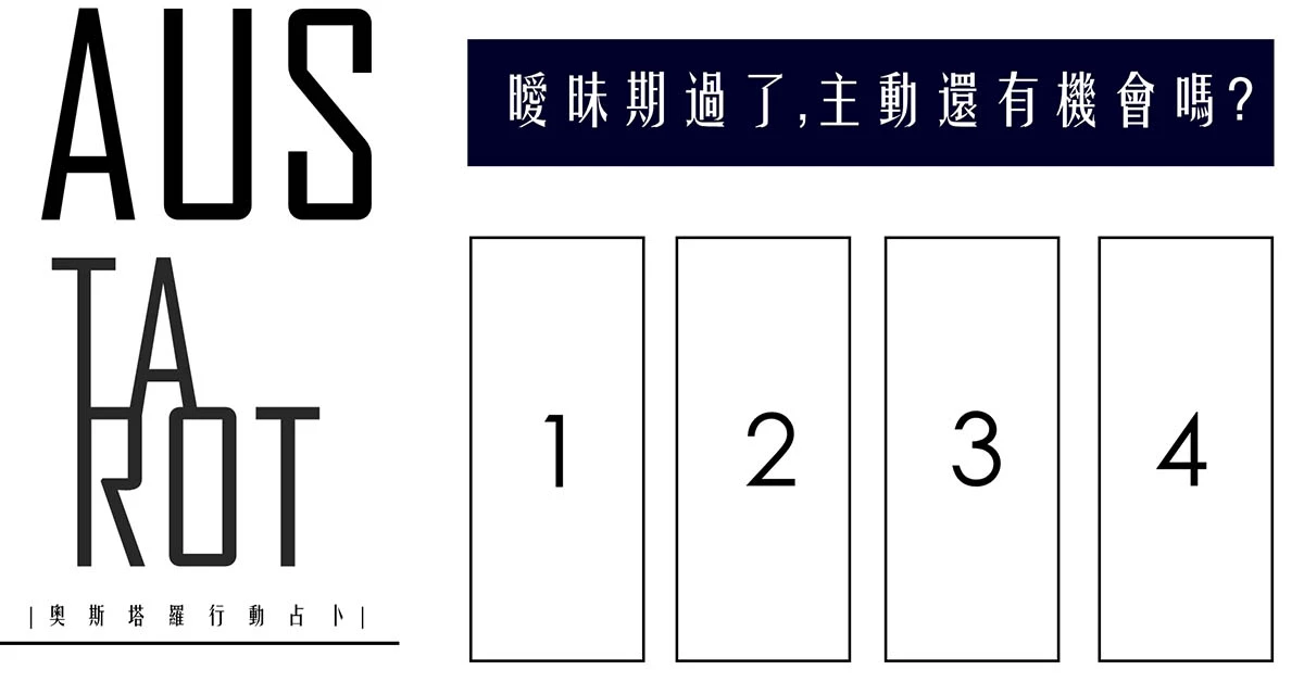 【塔羅占卜】曖昧期過了,主動還有機會嗎
