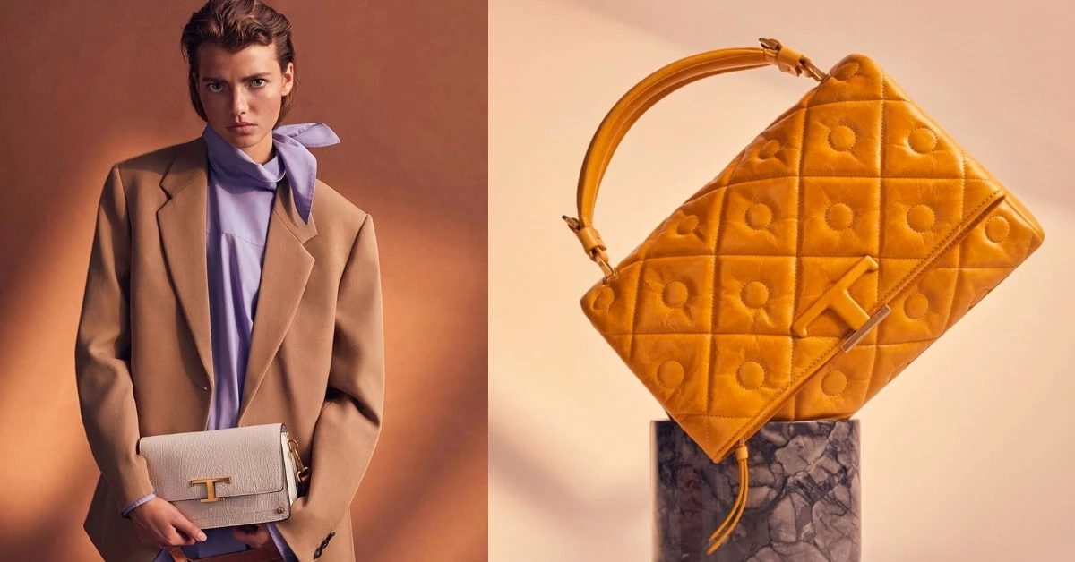 TOD'S包包推薦這款！「T Timeless」換上全新T logo，百搭設計，全球網紅瘋搶啦