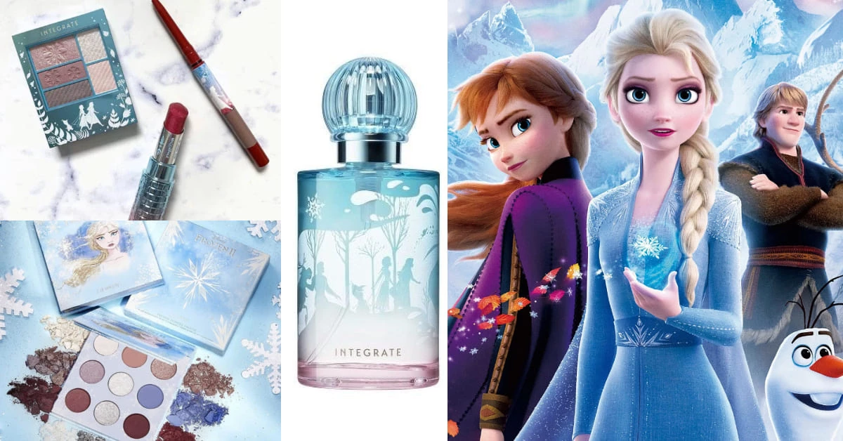 《冰雪奇緣2》Elsa冰雪帝國披上彩妝!Integrate、Colourpop夢幻粉盒讓人好想收藏