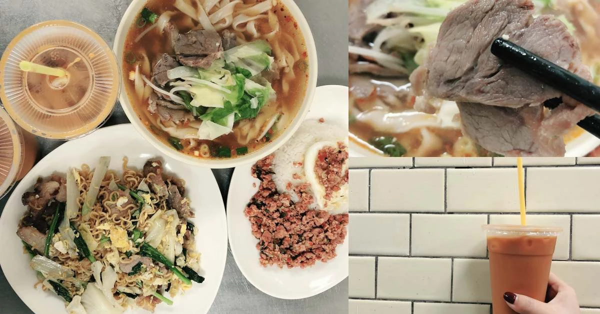 【食間到】捷運松江南京站《Kanokwan 老麵攤》超平價泰式料理！打拋豬、炒泡麵一口入魂！