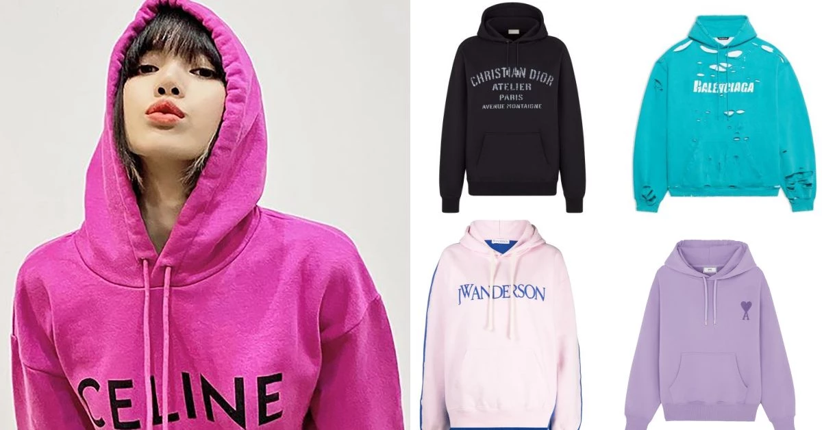 連帽上衣推薦Top10!Celine 、Balenciaga....春季穿搭必備,楊丞琳、BLACKPINK Lisa都狂愛