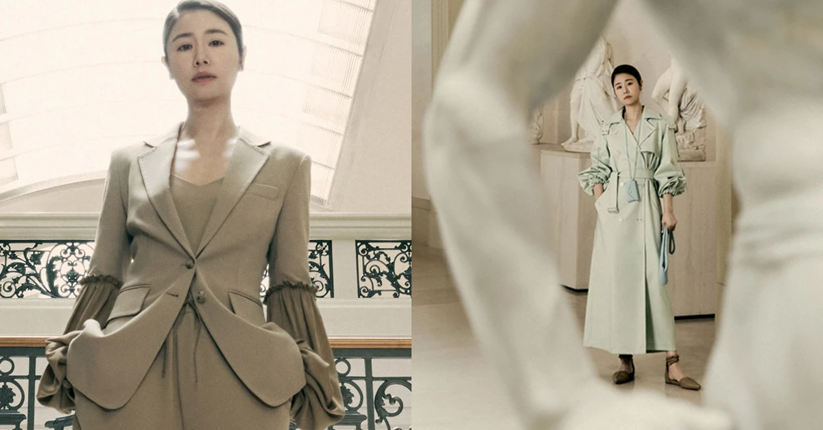 《她們創業的那些鳥事》林心如詮釋Max Mara 2021春夏新裝!漫遊奇美博物館,女神化身藝術與時尚繆思!