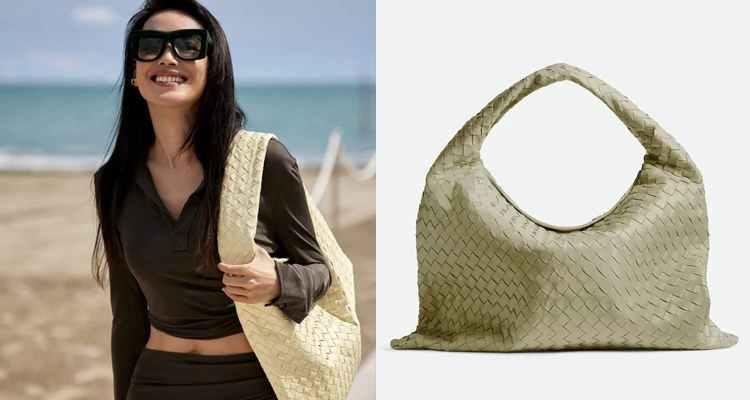 影后舒淇日前現身威尼斯影展時,身上肩揹的Bottega Veneta「Hop」大型托特包,不僅是品牌精湛工藝的代表,更將其獨特的奢華魅力展現得淋漓盡致。