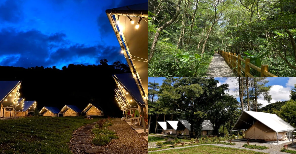 豪華露營地「拉波波村」就在基隆!南法村莊為主題,夜晚星空陪伴不寂寞