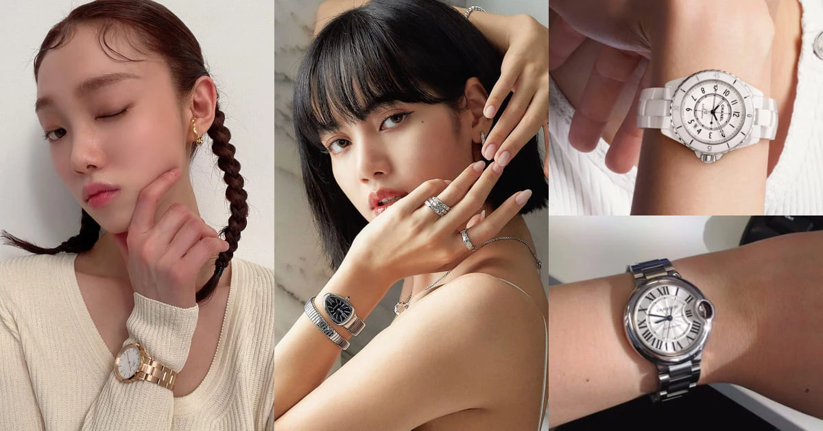BLACKPINK Lisa、李聖經、金高銀都帶什麼錶?Chanel、Cartier...5款女神最愛品牌