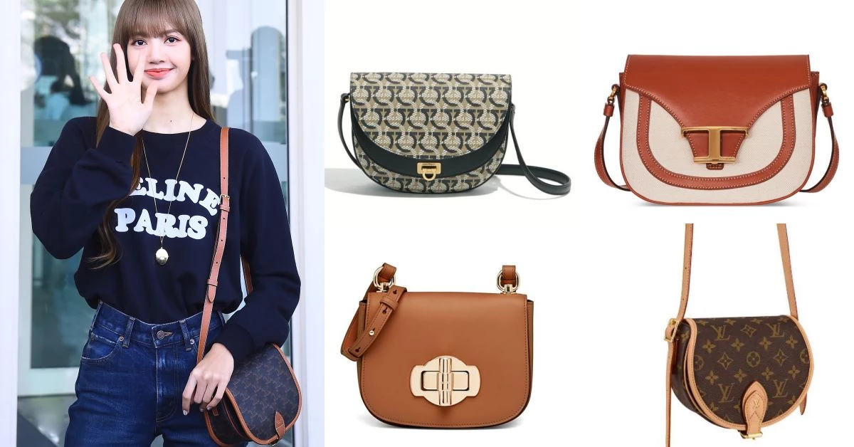 BLACKPINK Lisa帶起包包新風潮?從YSL、Prada到Gucci全都吹起「半月包」風潮!