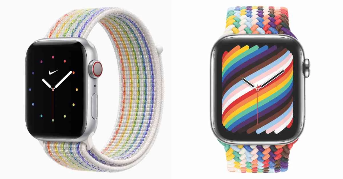 2021 Apple Watch「彩虹錶帶」限量登場！全新2款支持多元性別平等，「編織款」背後有秘密...