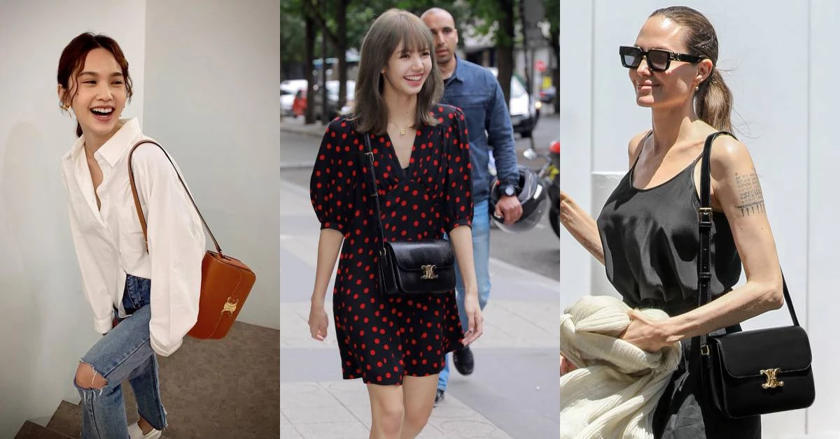 【10Why個為什麼】裘莉、楊丞琳到Lisa都愛！為何Celine復刻50年前Triomphe能穩坐IT Bag寶座？