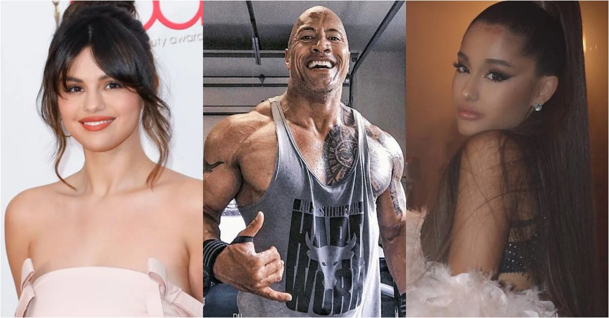 巨石強森IG粉絲數破2億,IG人氣排行榜Top10,第一名由天王球星奪下