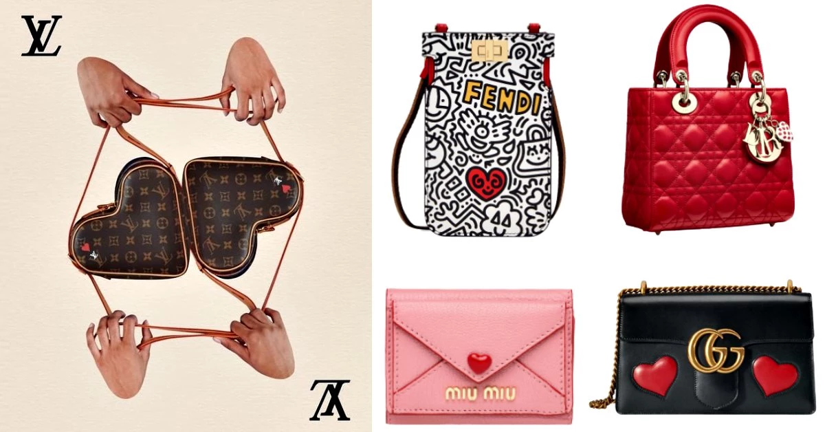 2020包包要開始“攻心”10款「心型」美包甜到爆，LV、Gucci、Dior...狙擊所有浪漫少女！