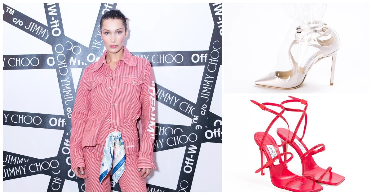 搶先開箱！讓 Bella Hadid 及 Kaia Gerber 等超模們都愛不釋手的 Off-White × Jimmy Choo 正式抵台！！