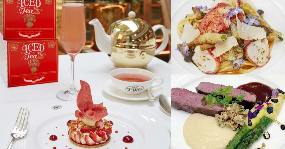 TWG TEA推母親節超讚套餐！限期供應龍蝦、牛小排大餐，快帶媽媽去嚐鮮