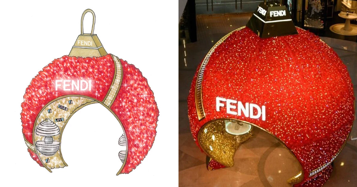 好期待！FENDI巨型聖誕裝置將於12月登台！