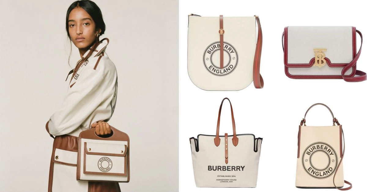 包身輕又好保養,Burberry TB包吹起帆布風潮!櫃上被問翻的這6款帆布包妳還沒跟上?