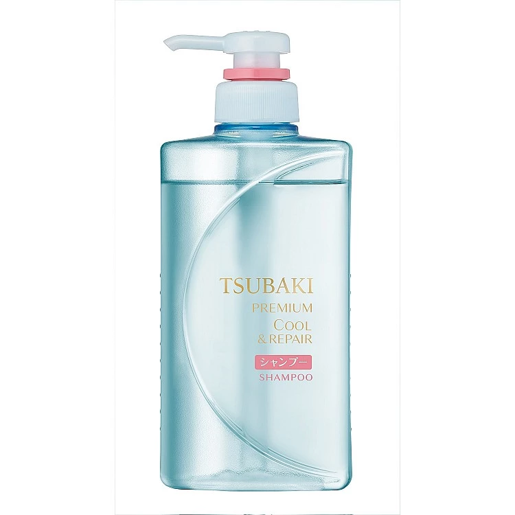 TSUBAKI思波綺 瞬亮涼感洗髮乳(升級版)/490ml，NTD290