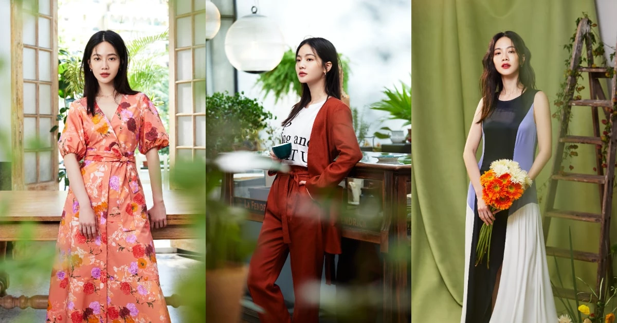 曾之喬穿搭必備MAX&Co.!品牌大使展現多變穿衣風格, 「碎花長洋裝」是春夏時髦關鍵字