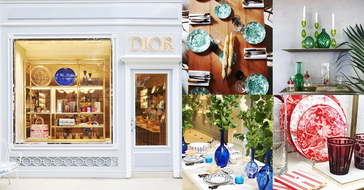 Dior第一間家居店巴黎正式開賣!優雅又精緻,4大家飾亮點帶你逛