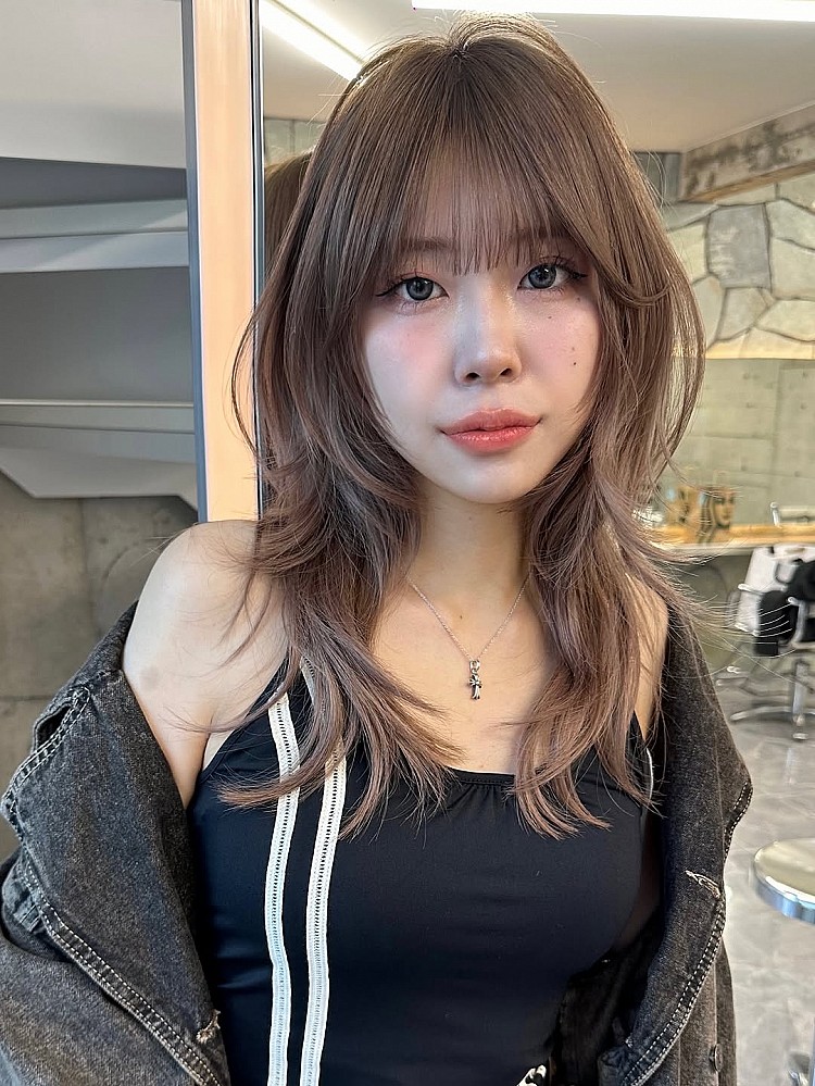 河西剪髮型靈感8:粉彩髮色x空氣燙