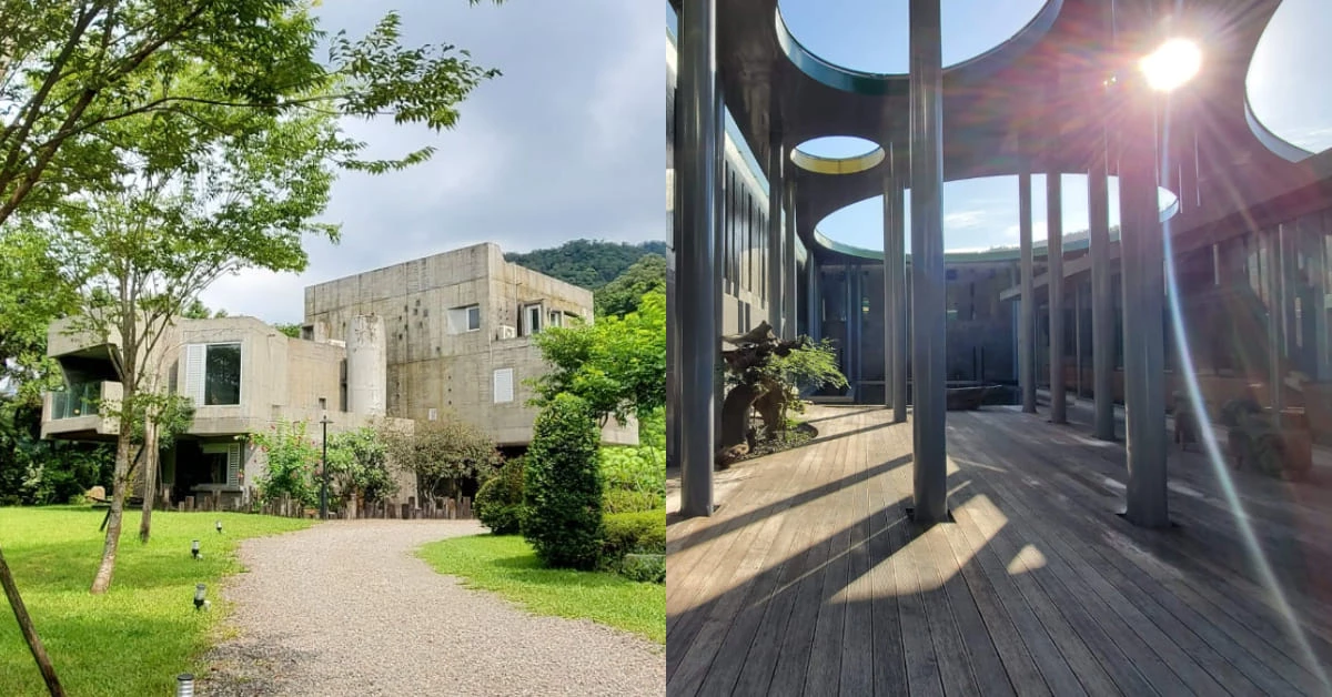 宜蘭民宿推薦「有朋會館」,清水模建築被森林環抱 ,田馥甄和許光漢在此拍MV!
