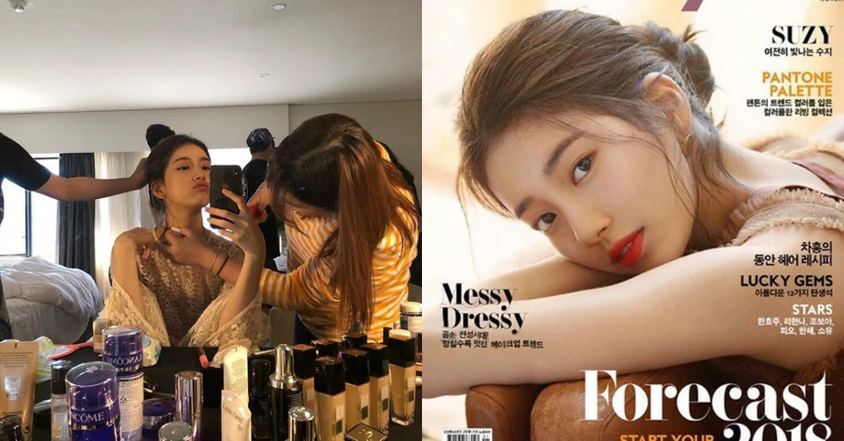 這2色必收！女星秀智私下就愛這顏色，LANCOME絕對完美唇膏居然以她來命名！