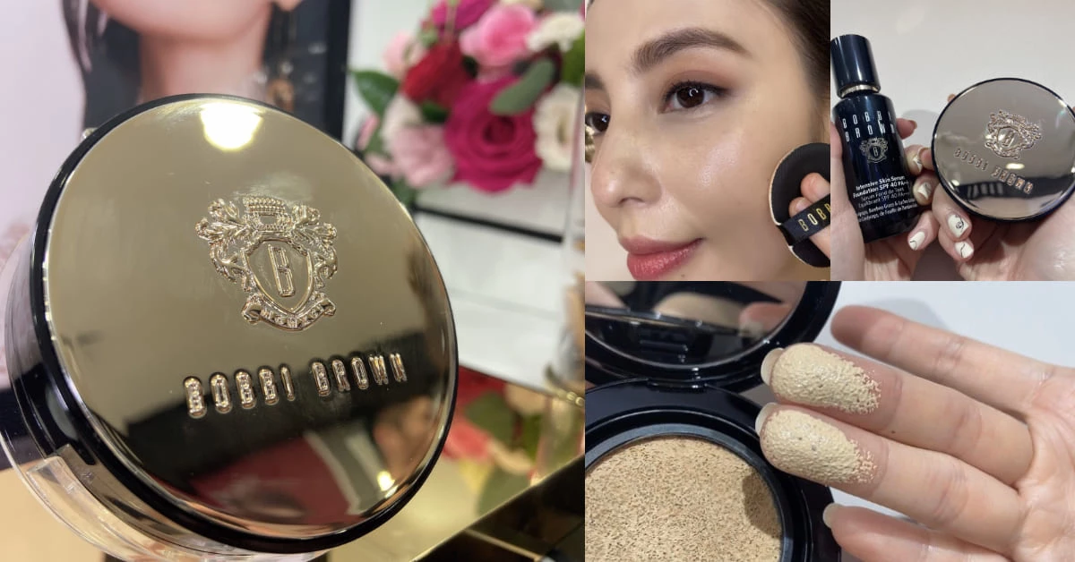 一拍肌膚瞬間水嫩!Bobbi Brown熱賣冬蟲夏草粉底變氣墊,網讚 : 根本肌膚的時光膠囊!